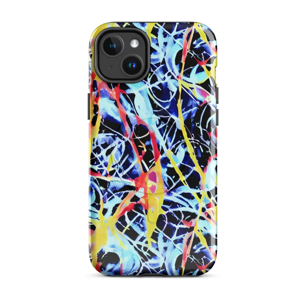 Aftershock Azure on MagSafe Tough Case for iPhone® — Front