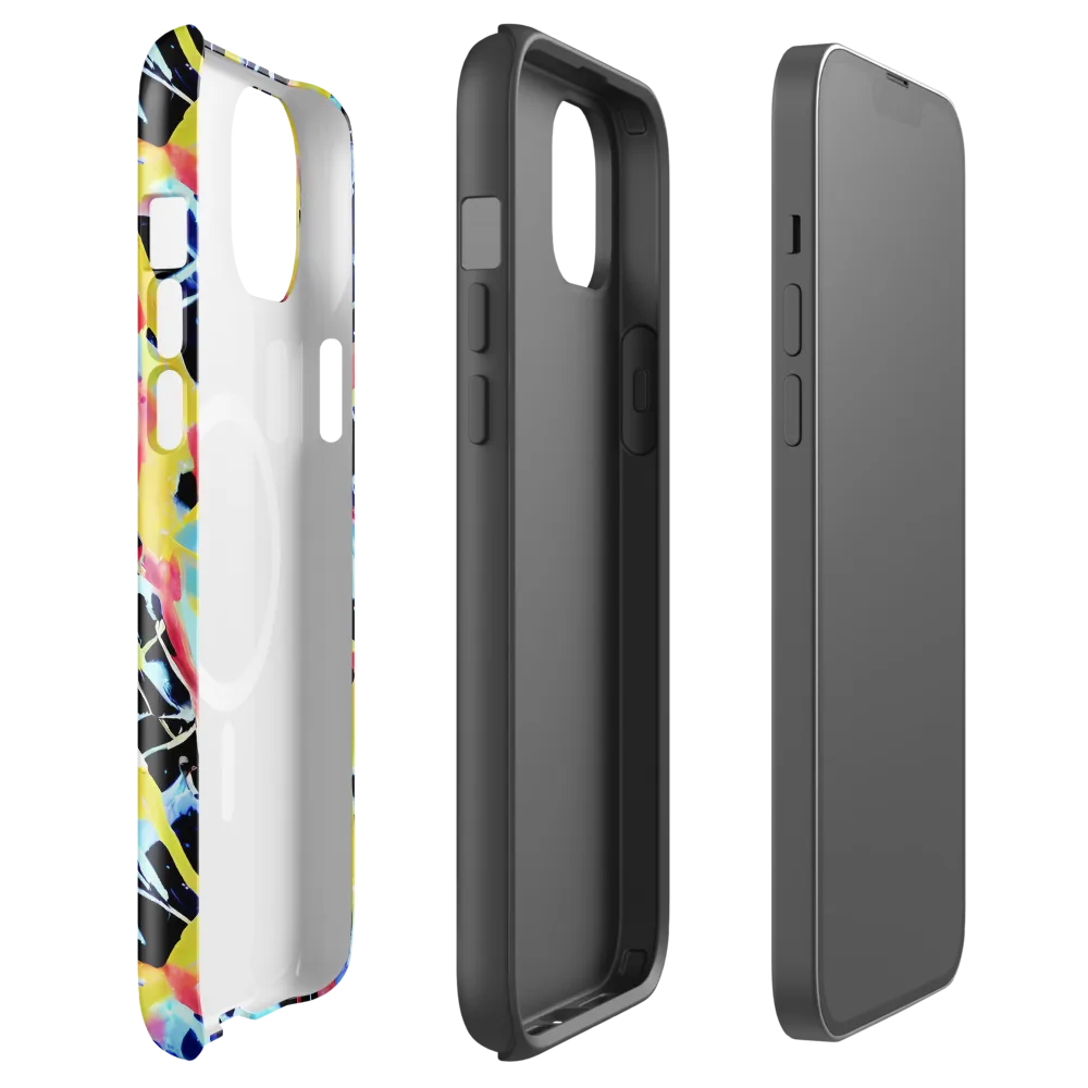 Aftershock Azure on MagSafe Tough Case for iPhone® — Front