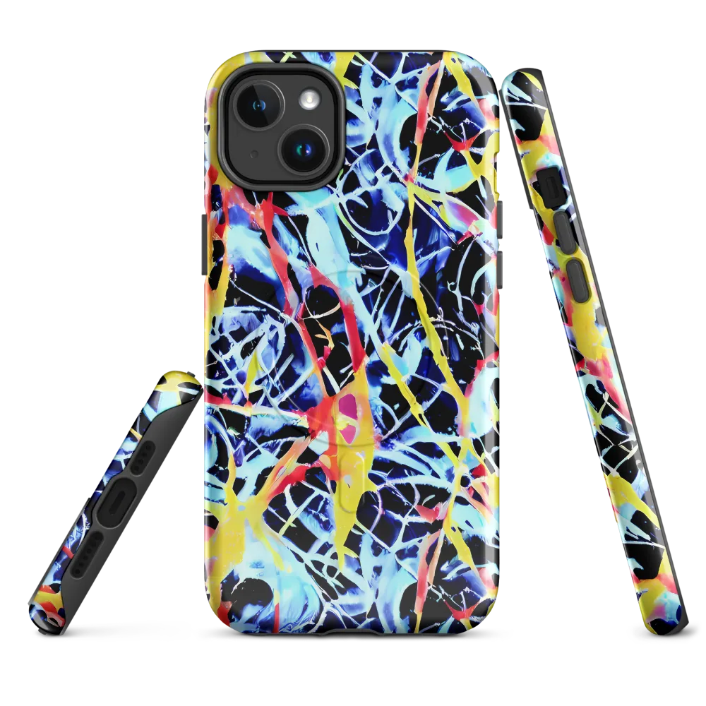 Aftershock Azure on MagSafe Tough Case for iPhone® — Front