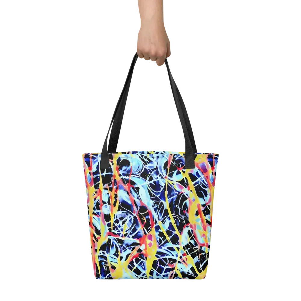 Aftershock Azure on Tote Bag — Front