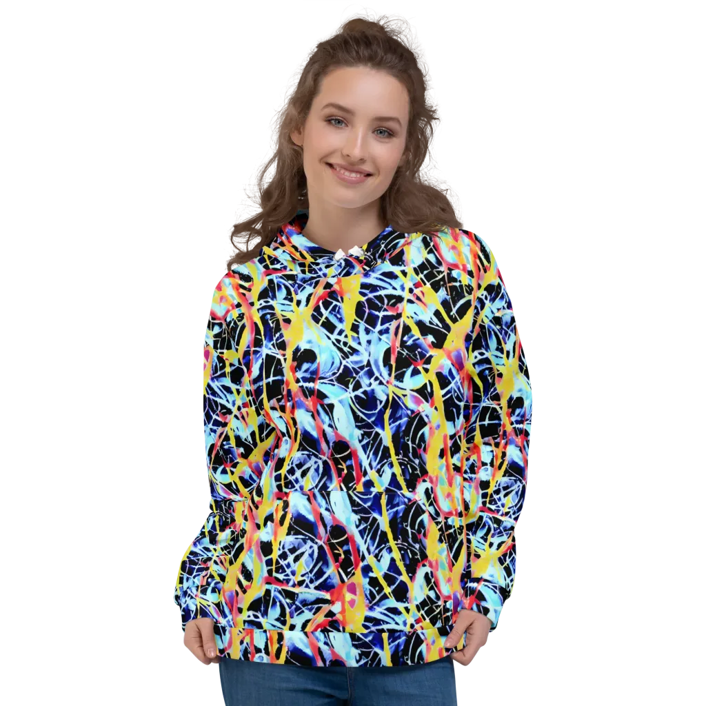 Aftershock Azure on Hoodie — Front