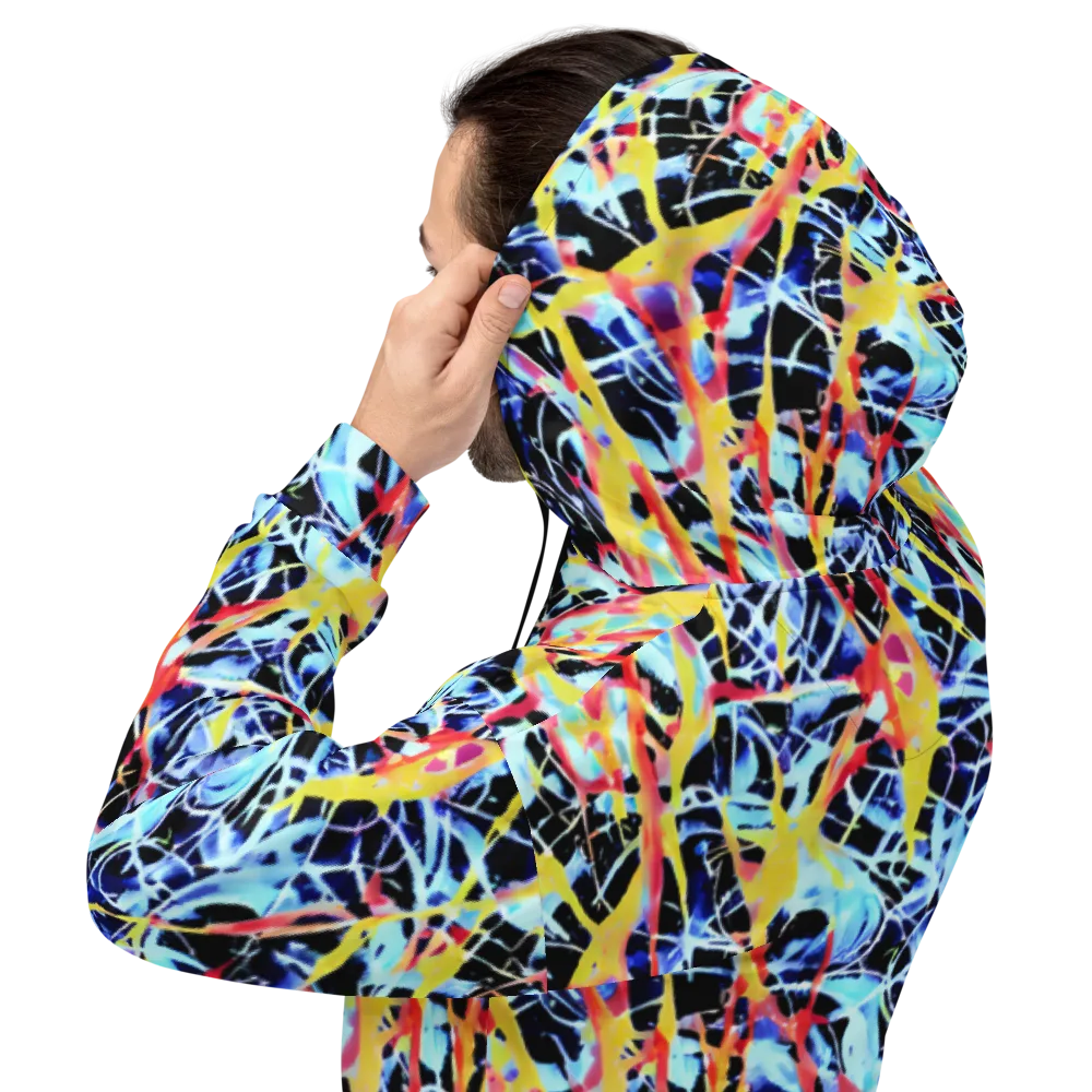 Aftershock Azure on Hoodie — Back