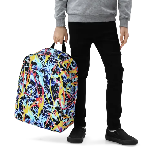 Aftershock Azure on a Minimalist Backpack