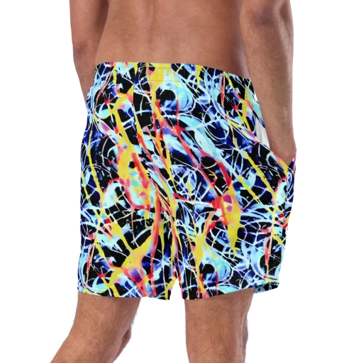 Aftershock Azure on a Swim Trunks