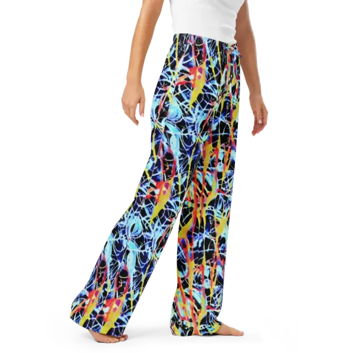 Aftershock Azure on a Women's Pajama Pants