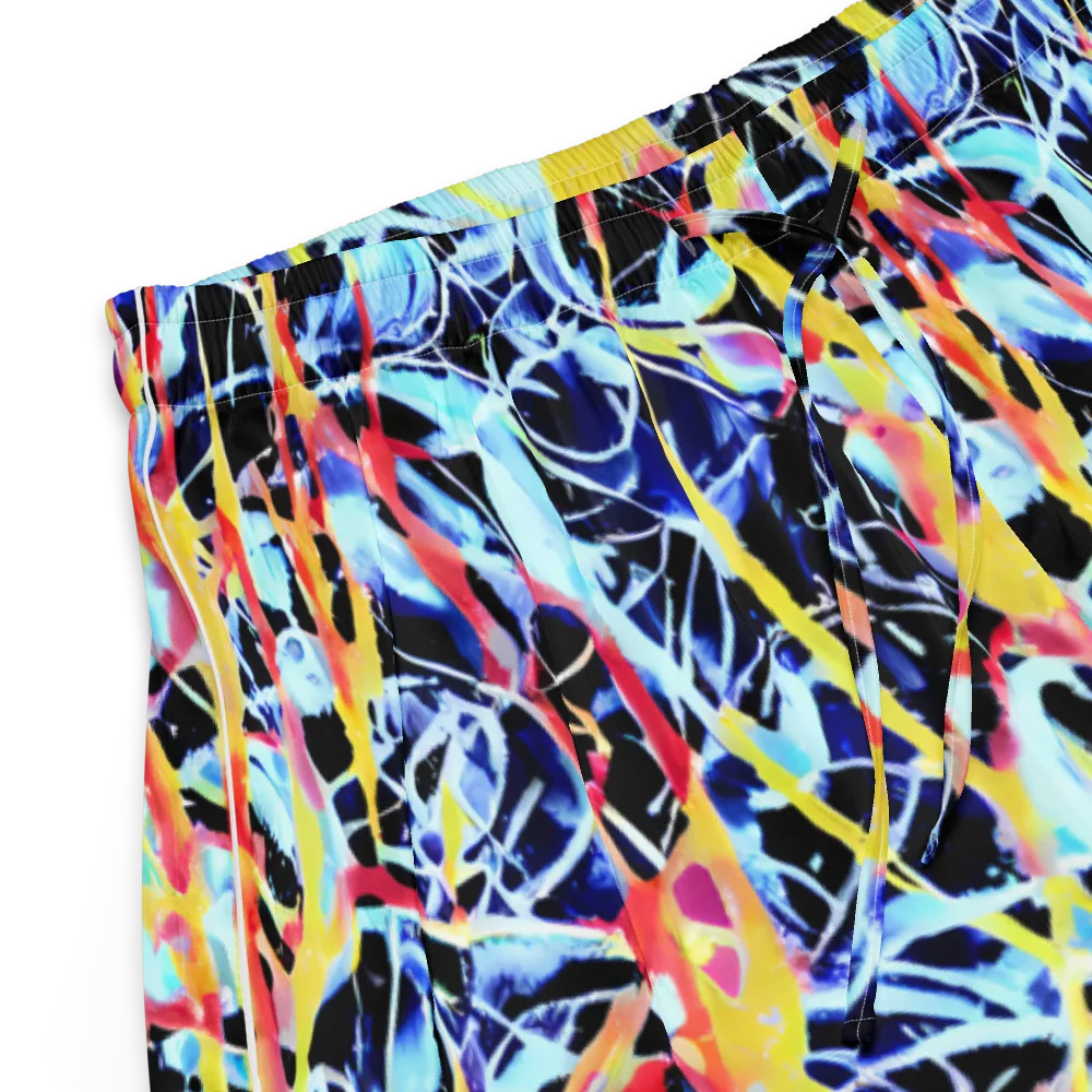 Aftershock Azure on Women's Pajama Shorts — Product details
