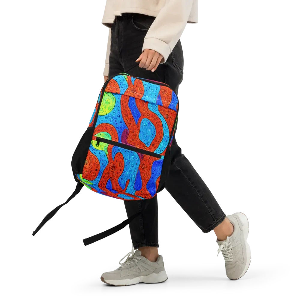 Amoeba Arcade on Utility Backpack — Front