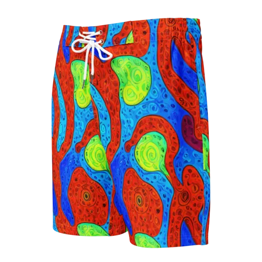 Amoeba Arcade on a Men's Board Shorts