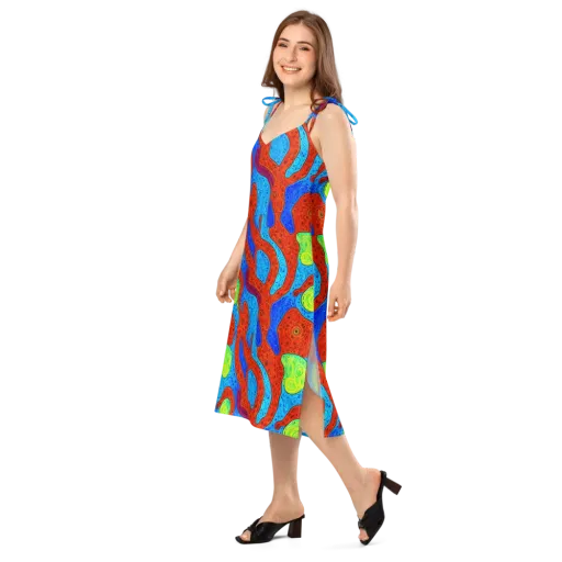 Amoeba Arcade on a Slip Dress