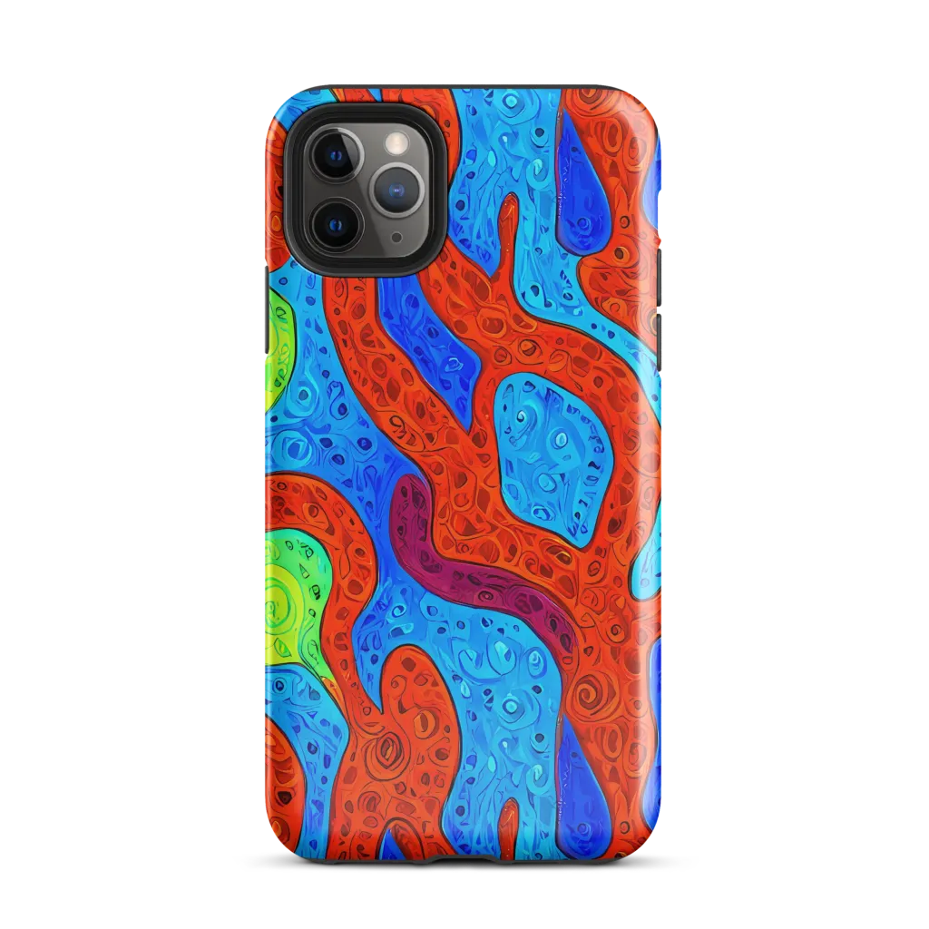 Amoeba Arcade on Tough Case for iPhone® — Front