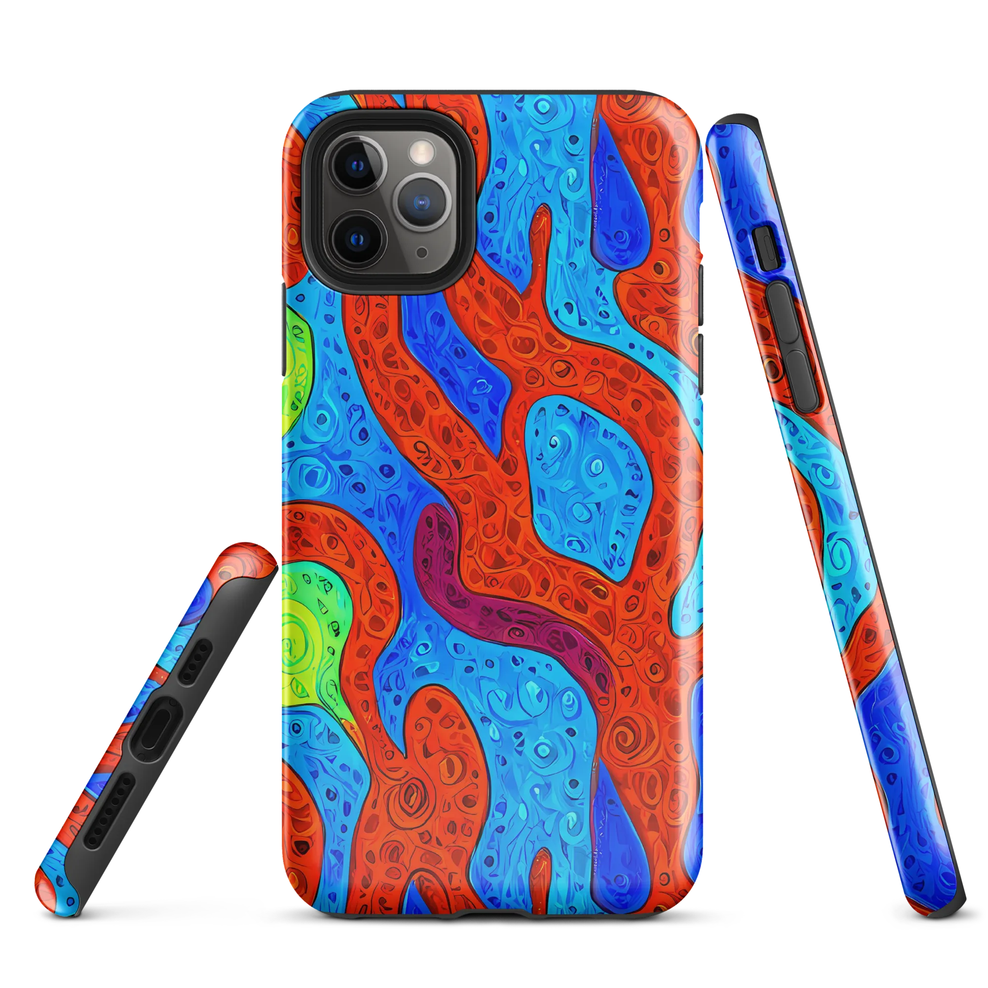Amoeba Arcade on Tough Case for iPhone® — Front