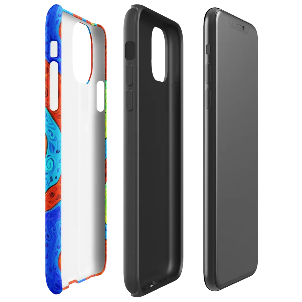 Amoeba Arcade on Tough Case for iPhone® — Right