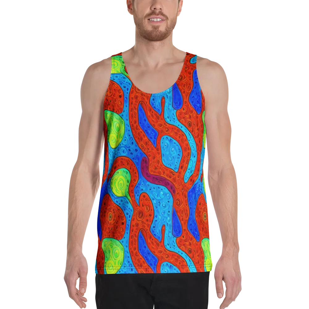 Amoeba Arcade on Men's Tank Top — Front