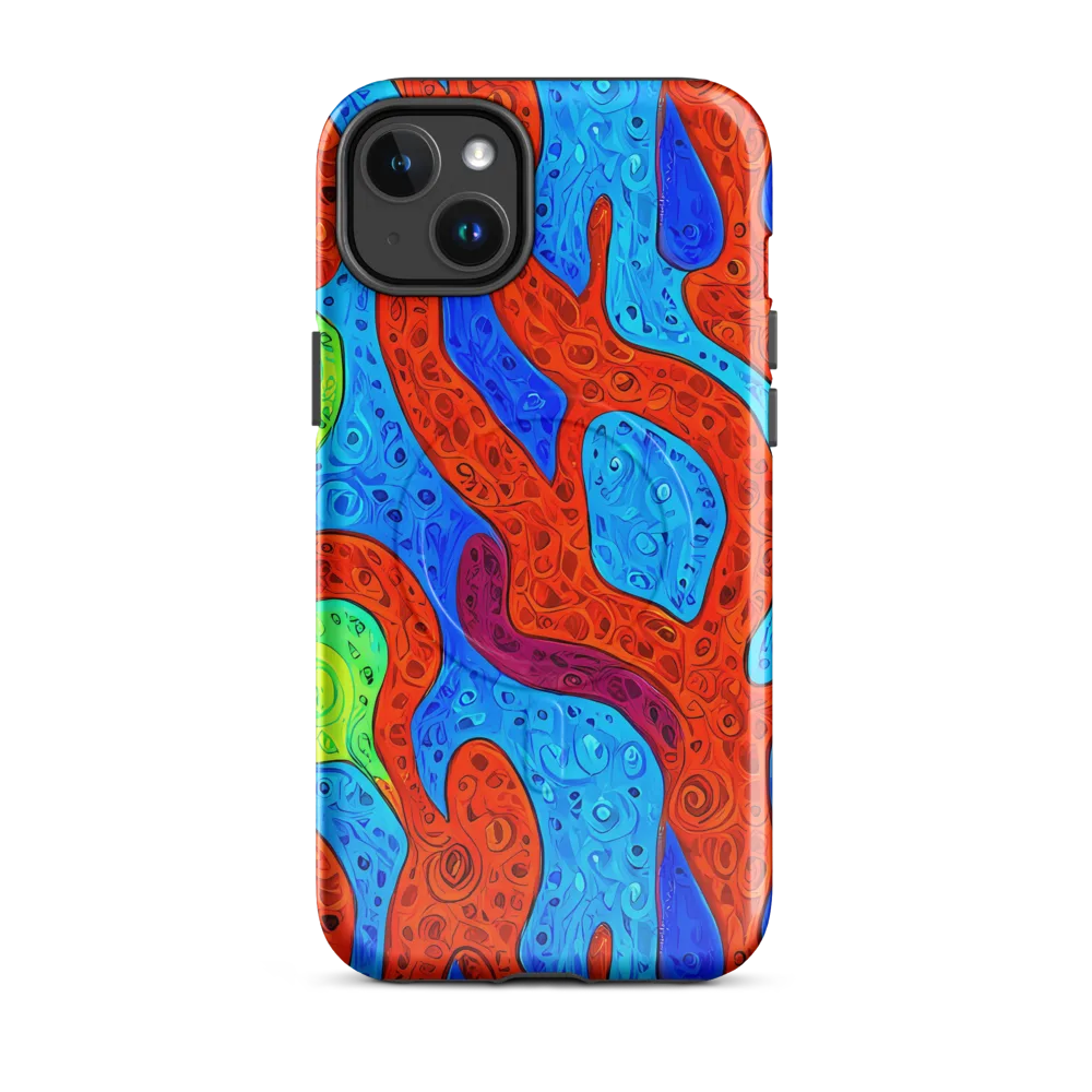 Amoeba Arcade on MagSafe Tough Case for iPhone® — Front