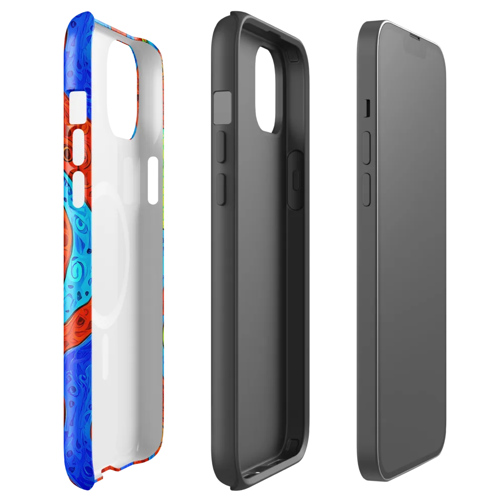Amoeba Arcade on MagSafe Tough Case for iPhone® — Front