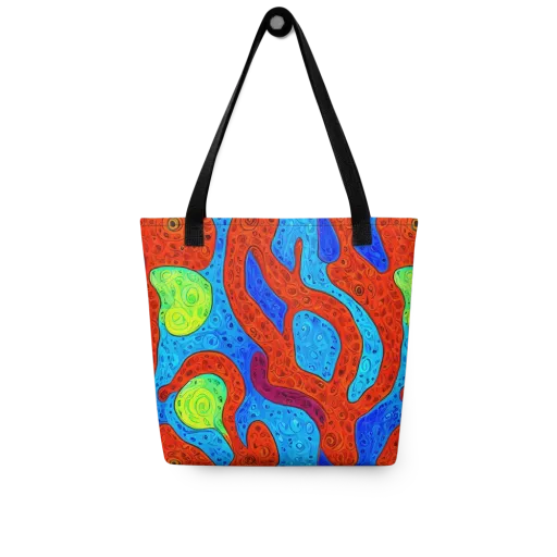 Amoeba Arcade on a Tote Bag