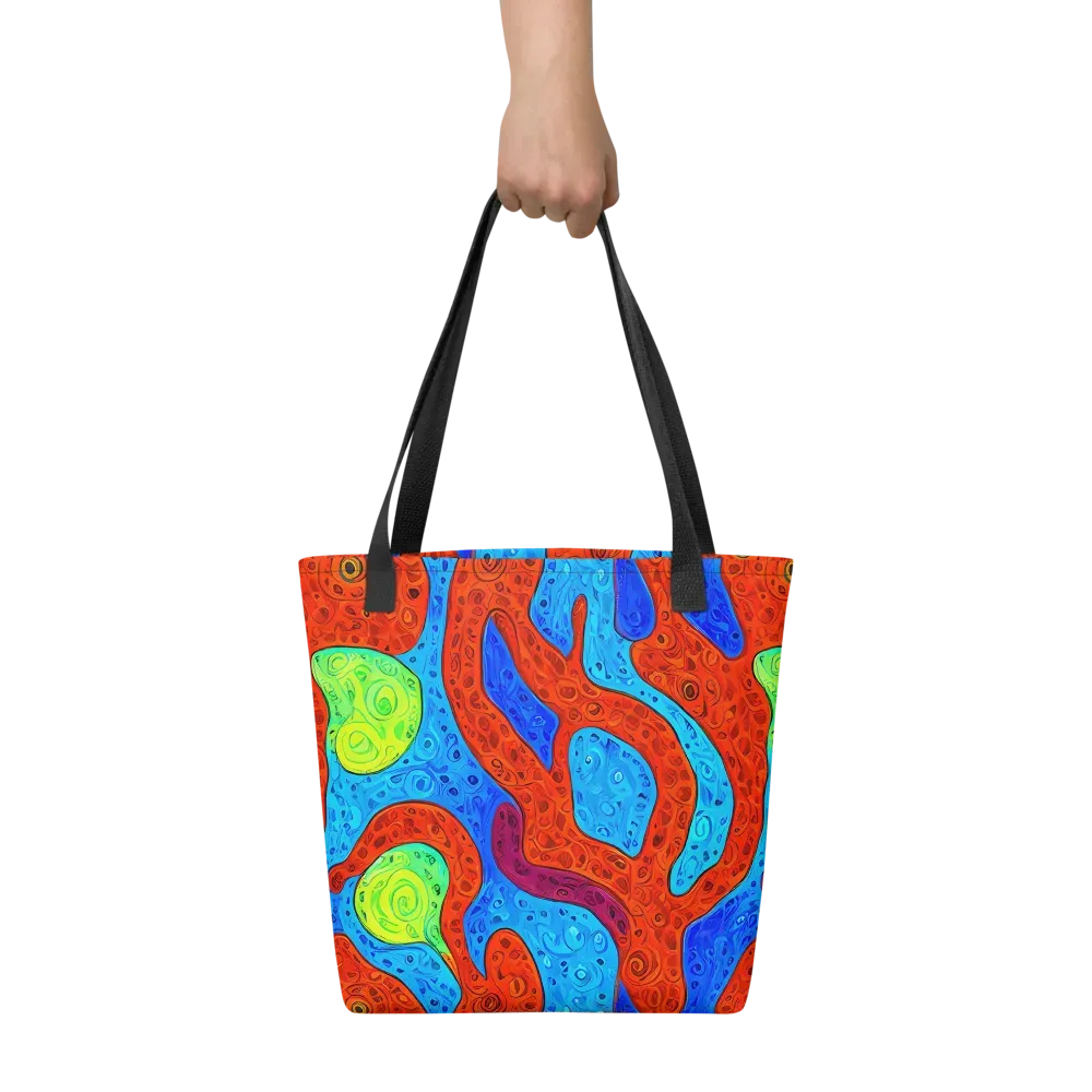 Amoeba Arcade on Tote Bag — Front