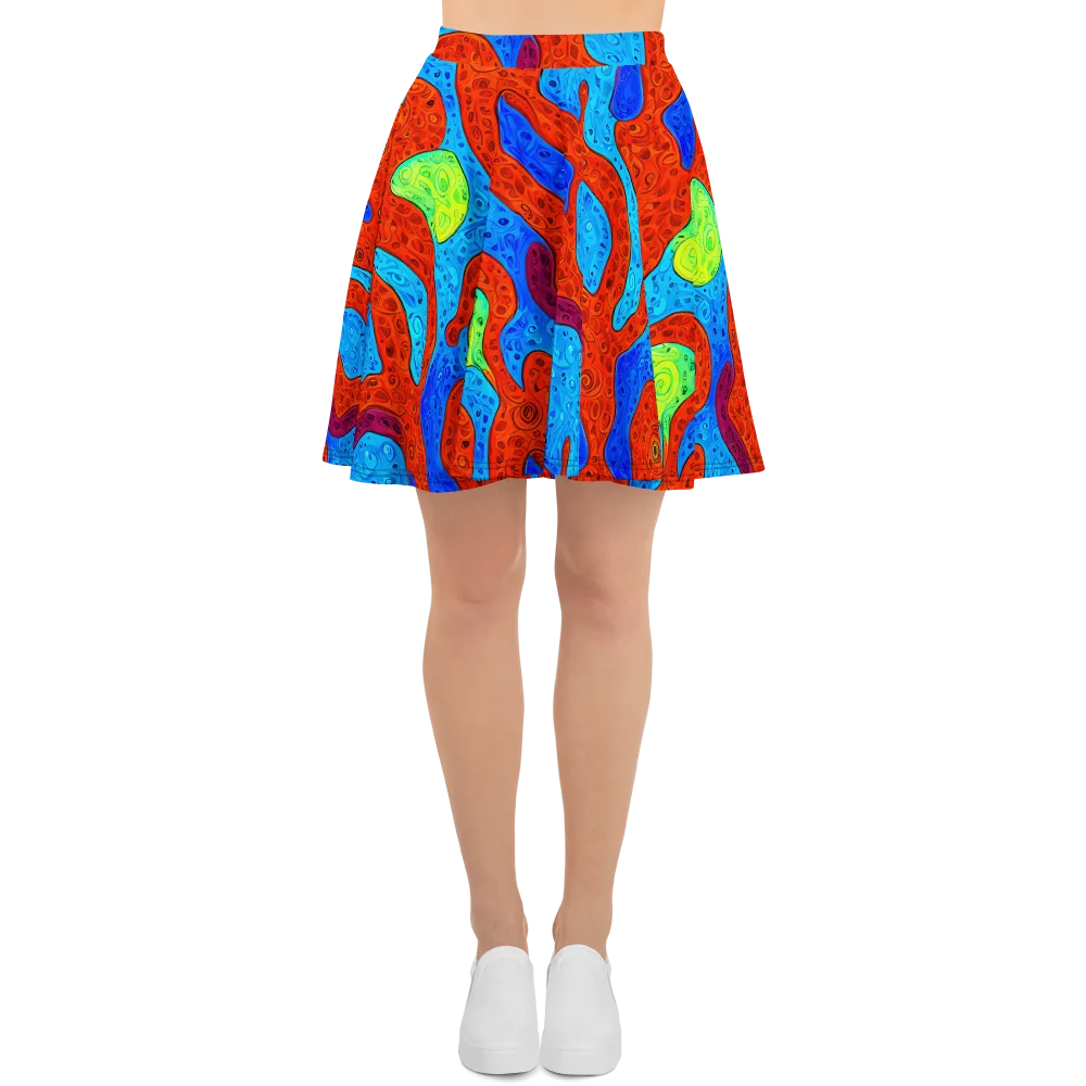 Amoeba Arcade on Skater Skirt — Front