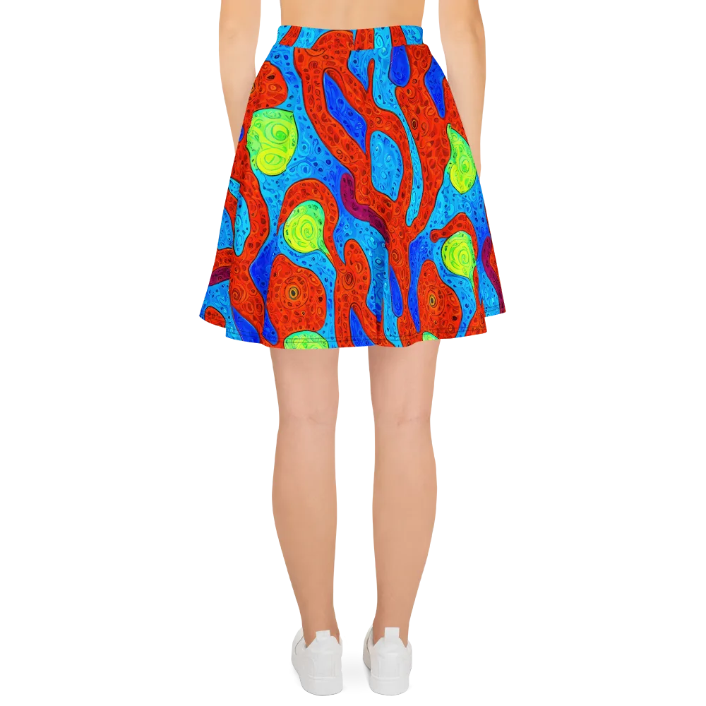 Amoeba Arcade on Skater Skirt — Back