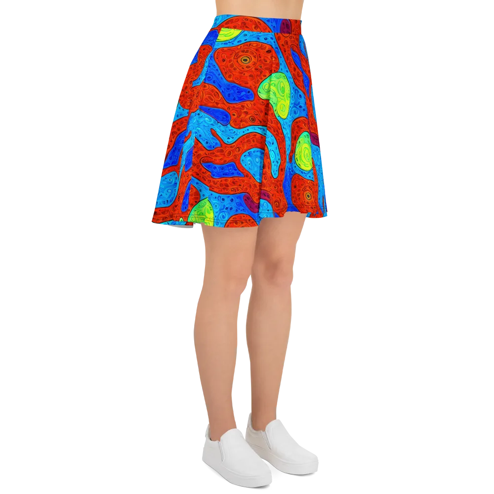 Amoeba Arcade on Skater Skirt — Right