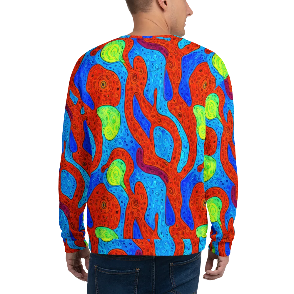 Amoeba Arcade on Sweatshirt — Back