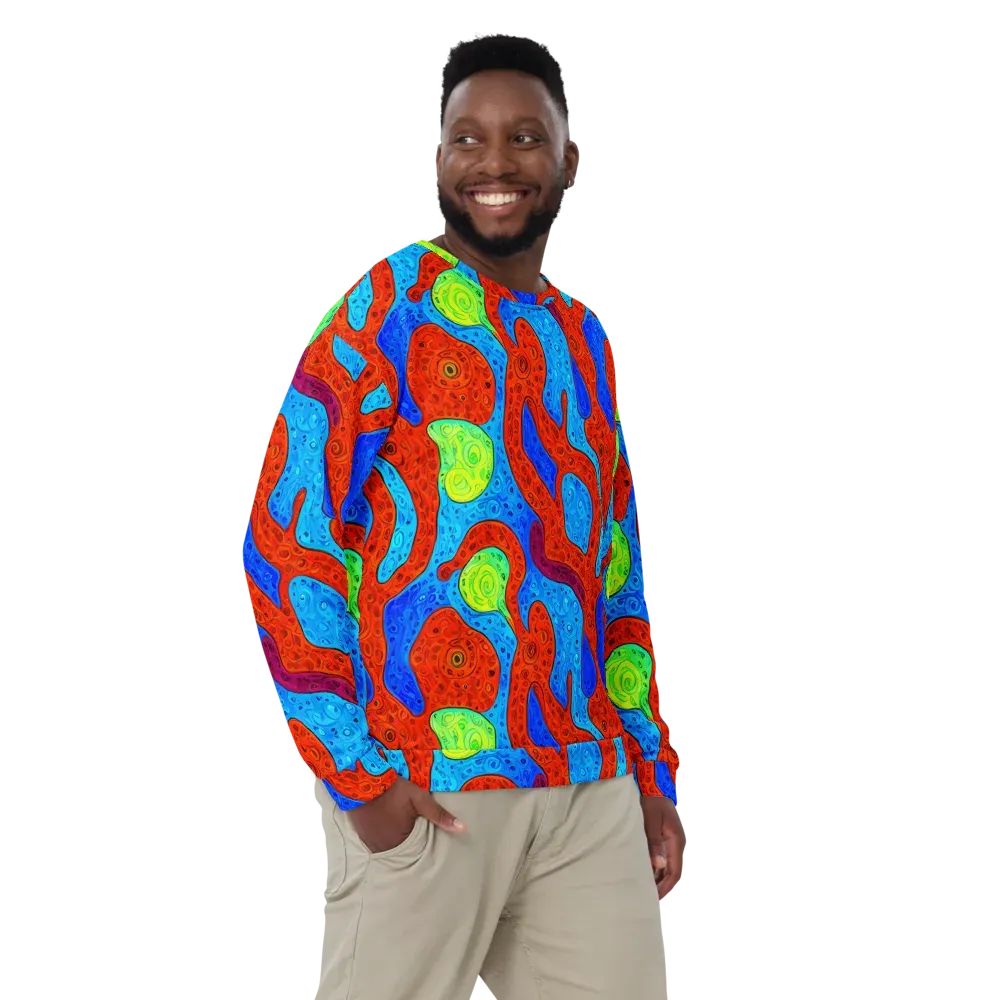 Amoeba Arcade on Sweatshirt — Front