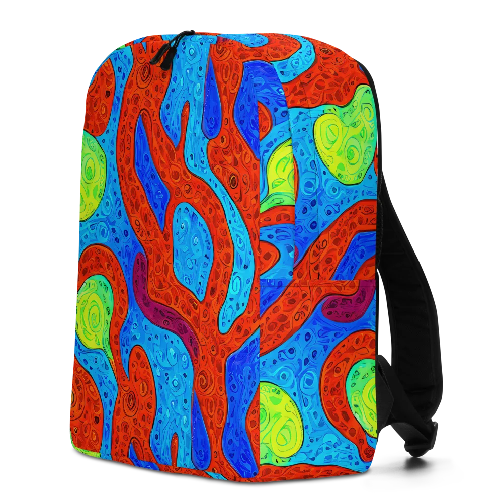Amoeba Arcade on Minimalist Backpack — Left