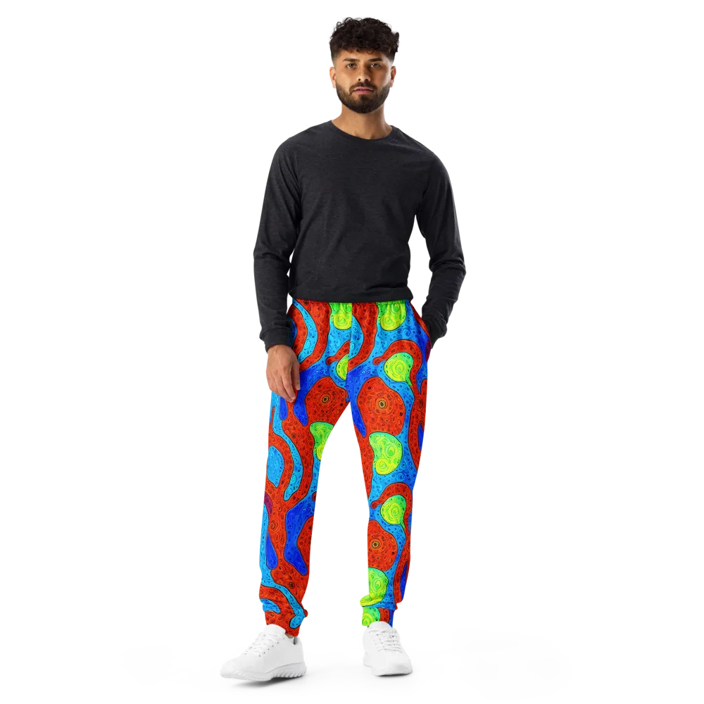 Amoeba Arcade on Men's Joggers — Front
