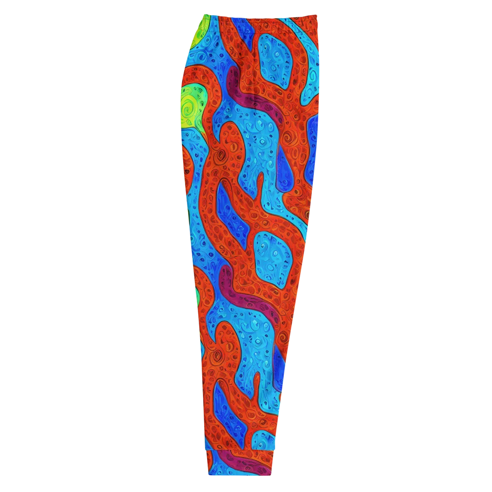 Amoeba Arcade on Men's Joggers — Right