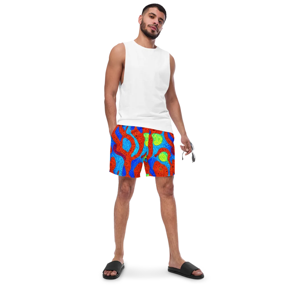 Amoeba Arcade on Swim Trunks — Front