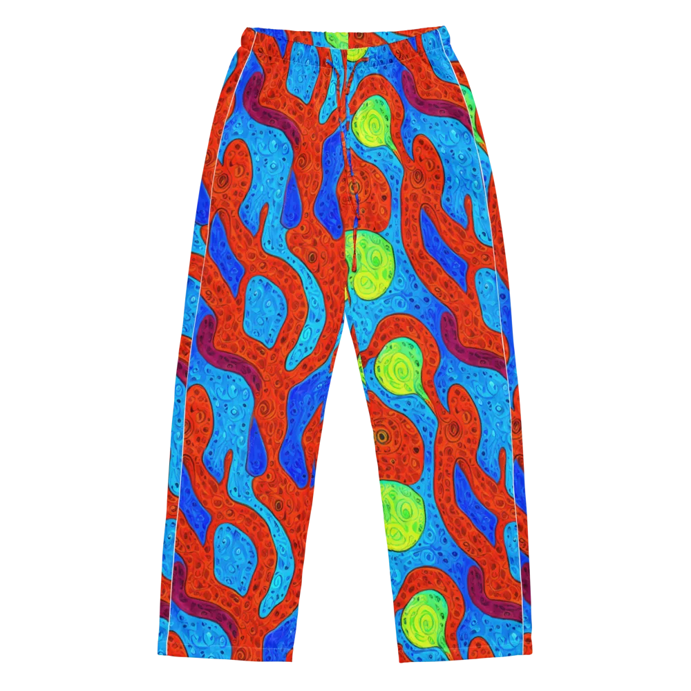 Amoeba Arcade on Women's Pajama Pants — Front