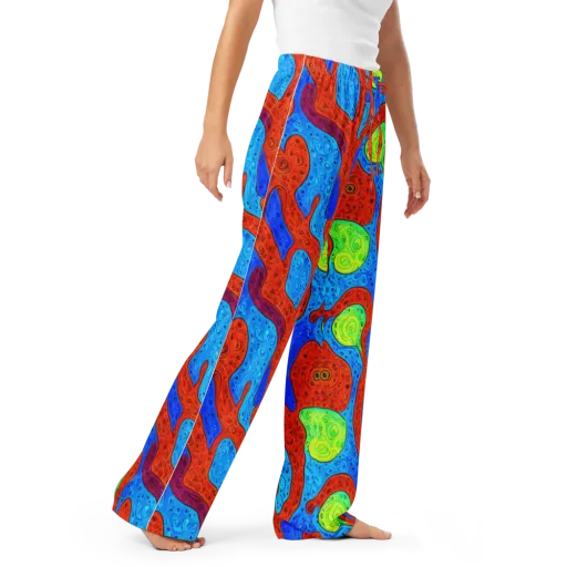 Amoeba Arcade on a Women's Pajama Pants