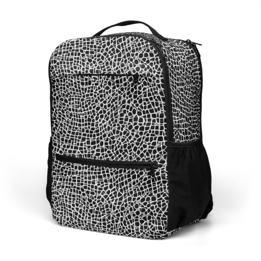 Lacquer Grid on a Utility Backpack