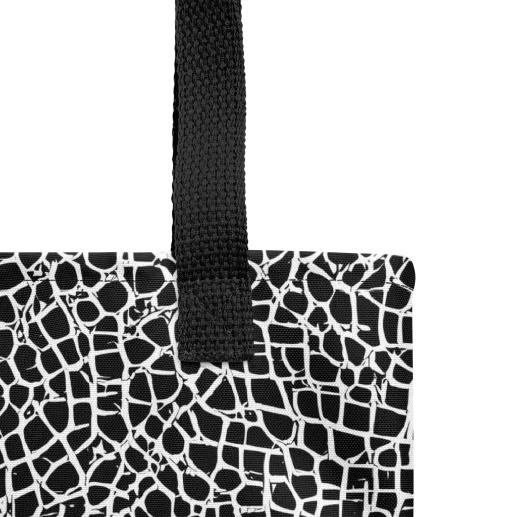 Lacquer Grid on Tote Bag — Product details