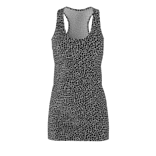 Lacquer Grid on a Racerback Dress