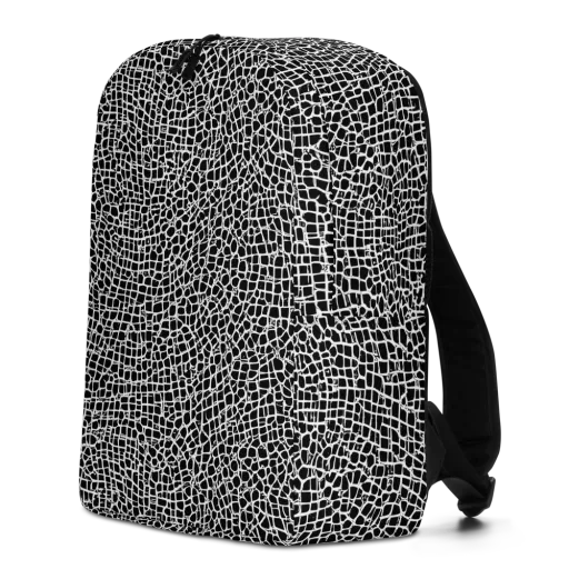 Lacquer Grid on a Minimalist Backpack