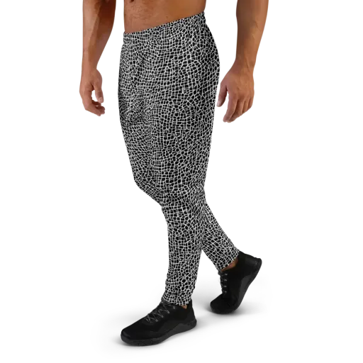 Lacquer Grid on a Men's Joggers