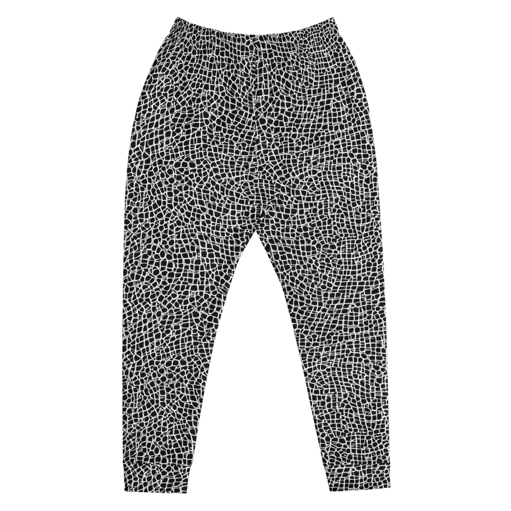 Lacquer Grid on Men's Joggers — Front