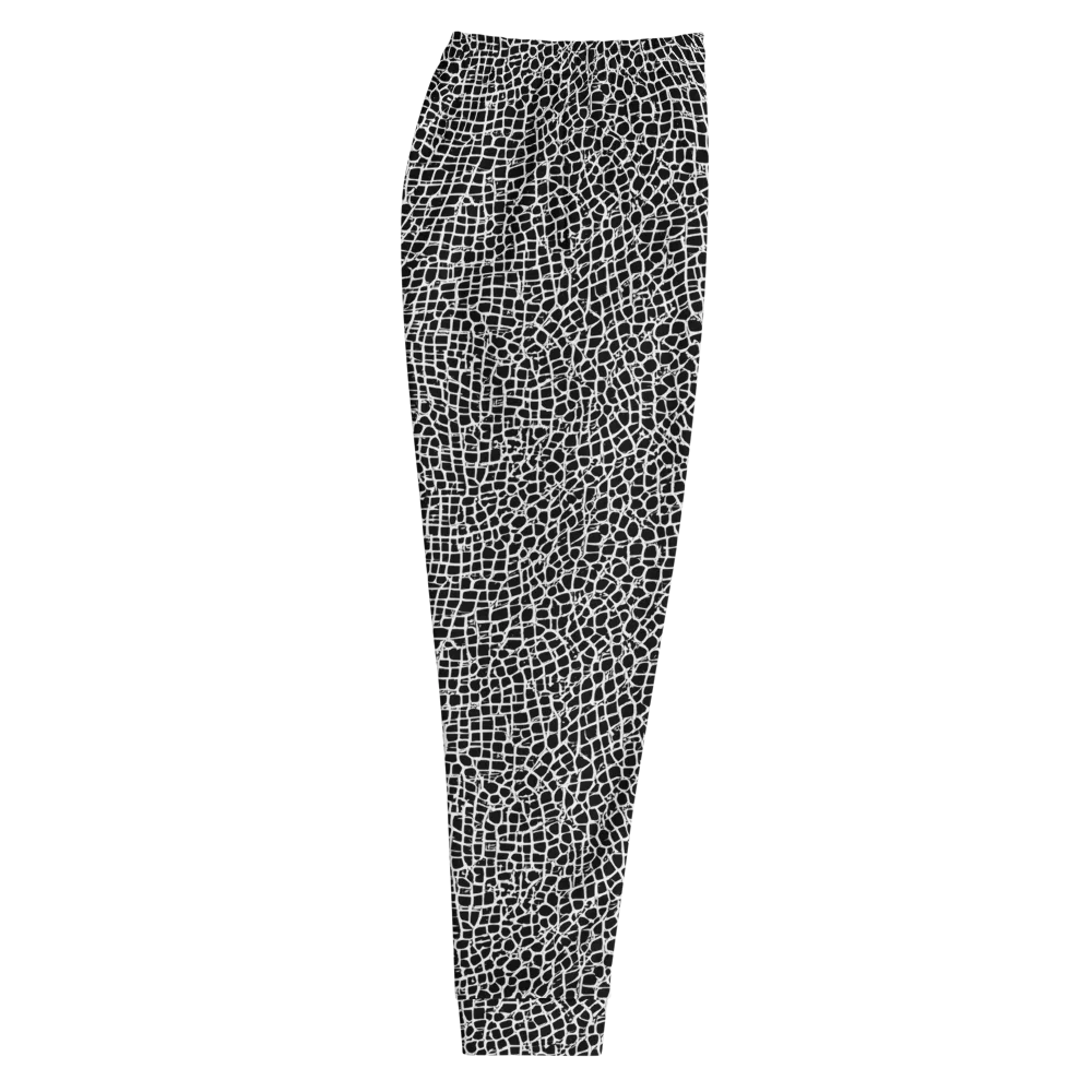 Lacquer Grid on Men's Joggers — Right