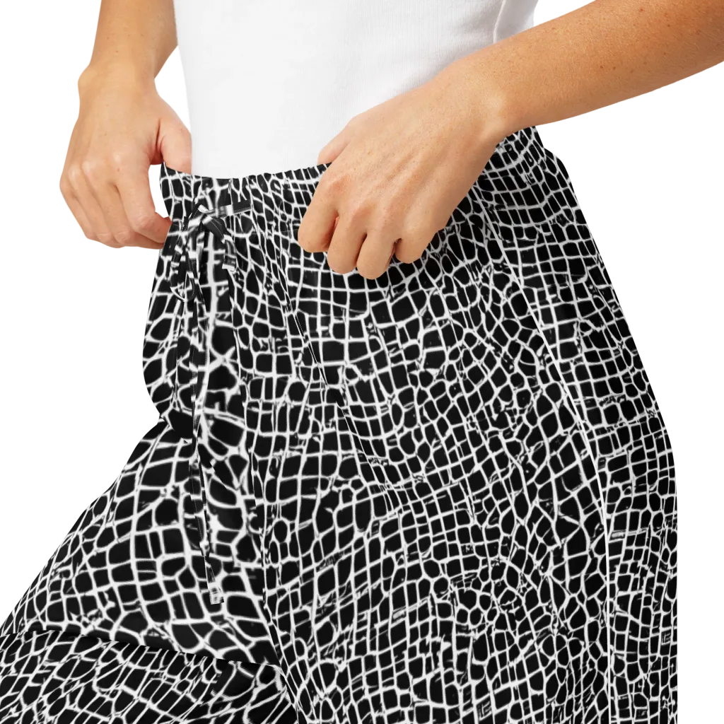 Lacquer Grid on Women's Pajama Pants — Product details