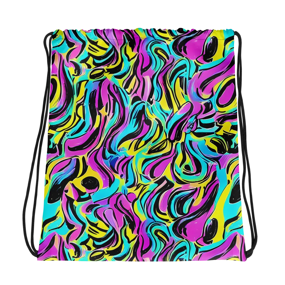 Plasma Twist on Drawstring Bag — Photo