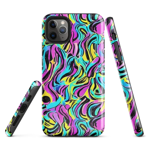 Plasma Twist on a Tough Case for iPhone®