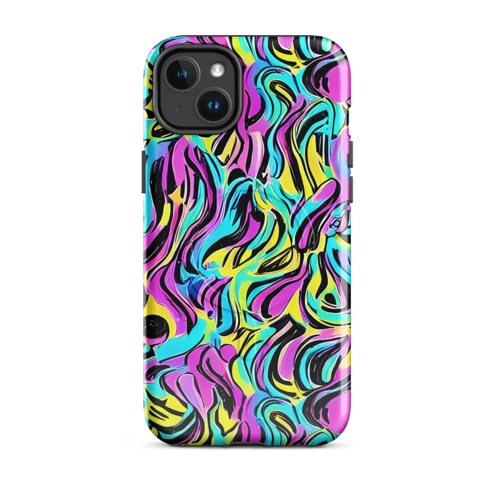 Plasma Twist on MagSafe Tough Case for iPhone® — Front