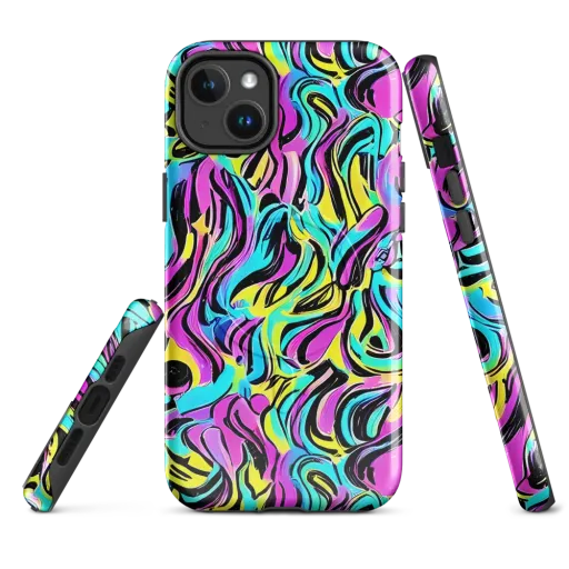 Plasma Twist on a MagSafe Tough Case for iPhone®