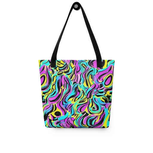 Plasma Twist on a Tote Bag