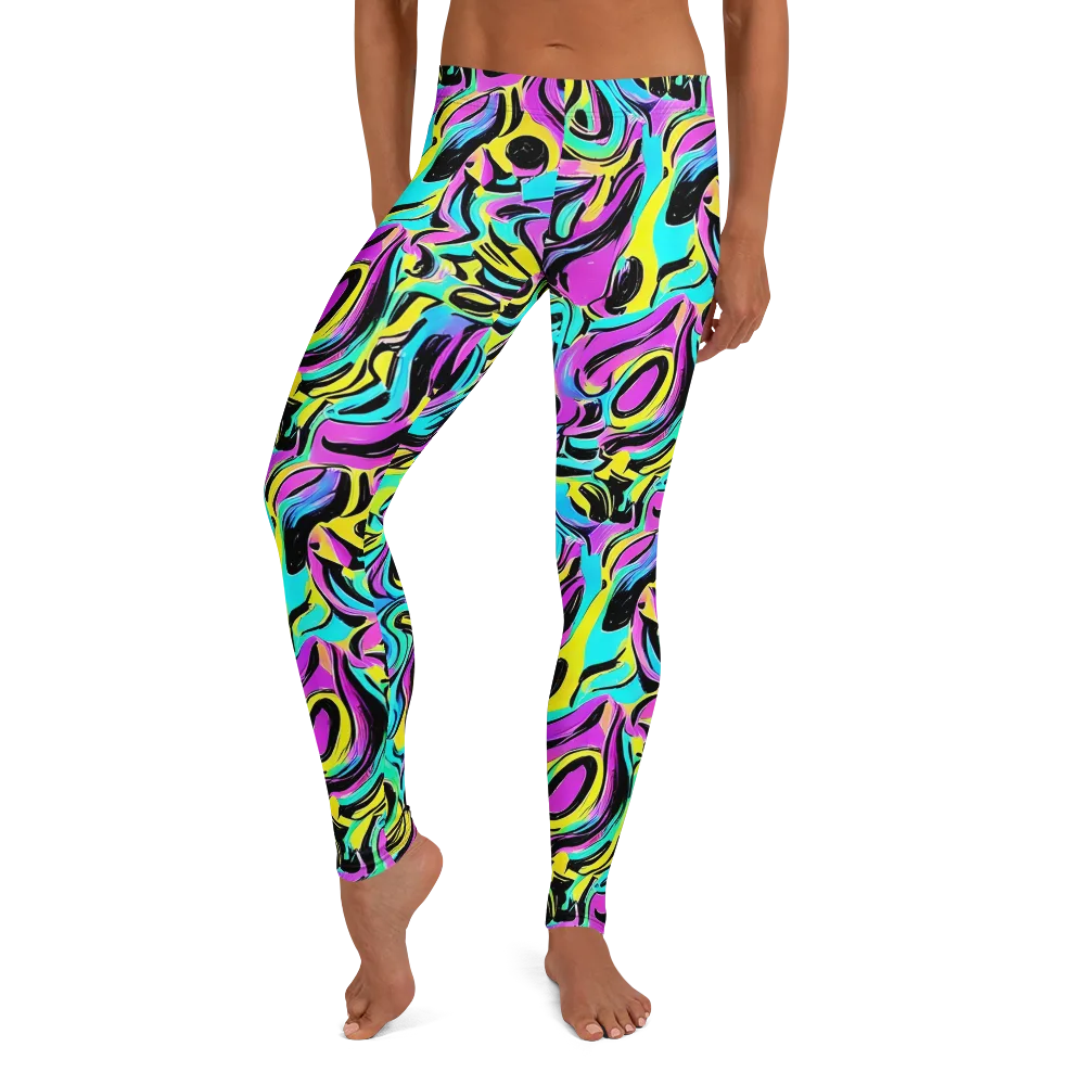 Plasma Twist on Leggings — Front