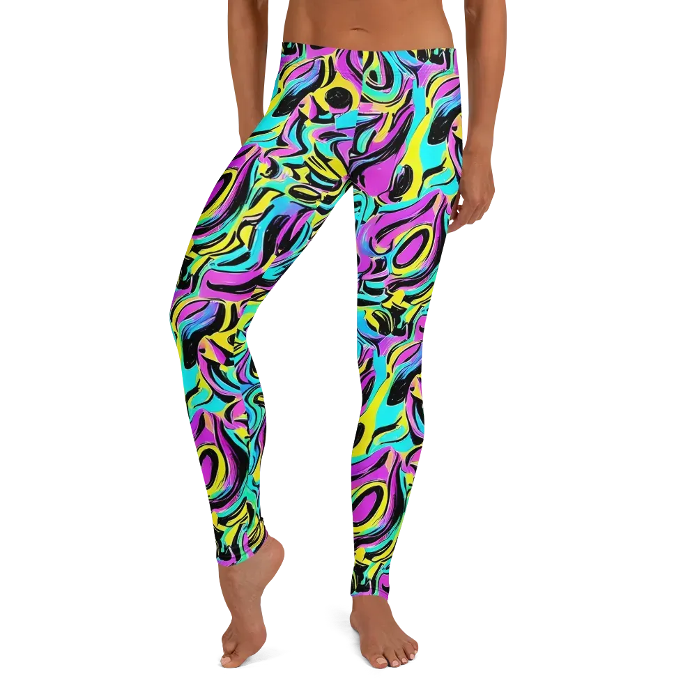 Plasma Twist on Leggings — Front