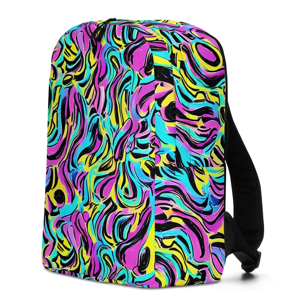 Plasma Twist on Minimalist Backpack — Left