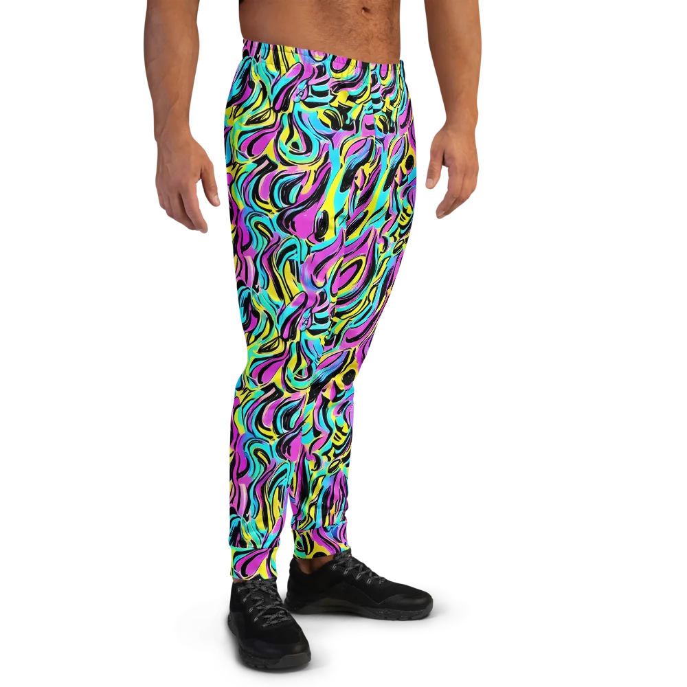 Plasma Twist on Men's Joggers — Right