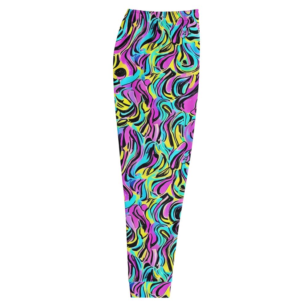 Plasma Twist on Men's Joggers — Right